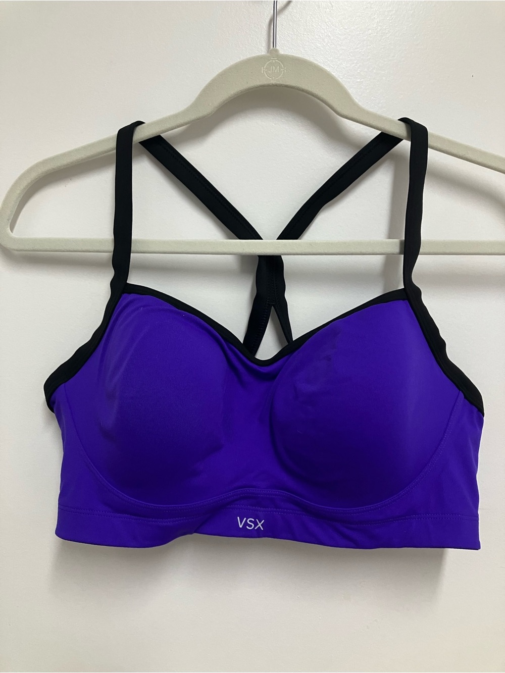 Victoria's Secret Purple Sports Bra with Black Trim